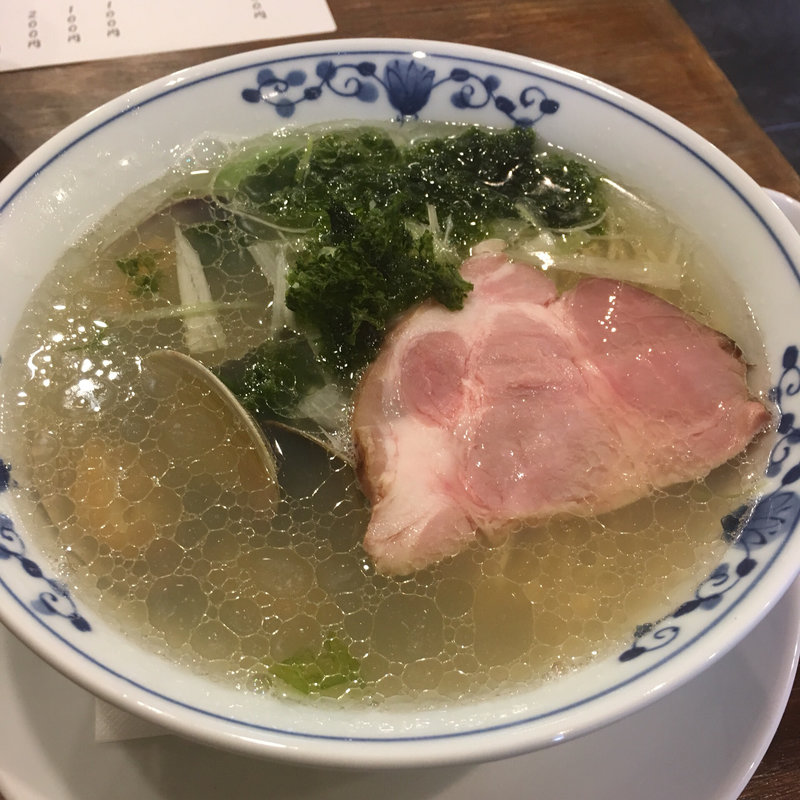貝だしラーメン(地鶏城　梵厨 （ヂドリジョウ　ボンズ）)