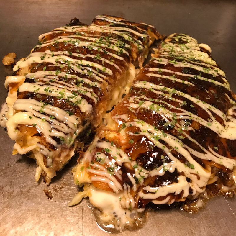 カマンベールチーズのお好み焼き(ジジババ （jijibaba）)