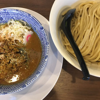 ピリ辛キーマカレーつけ麺(狼煙 東大宮店)