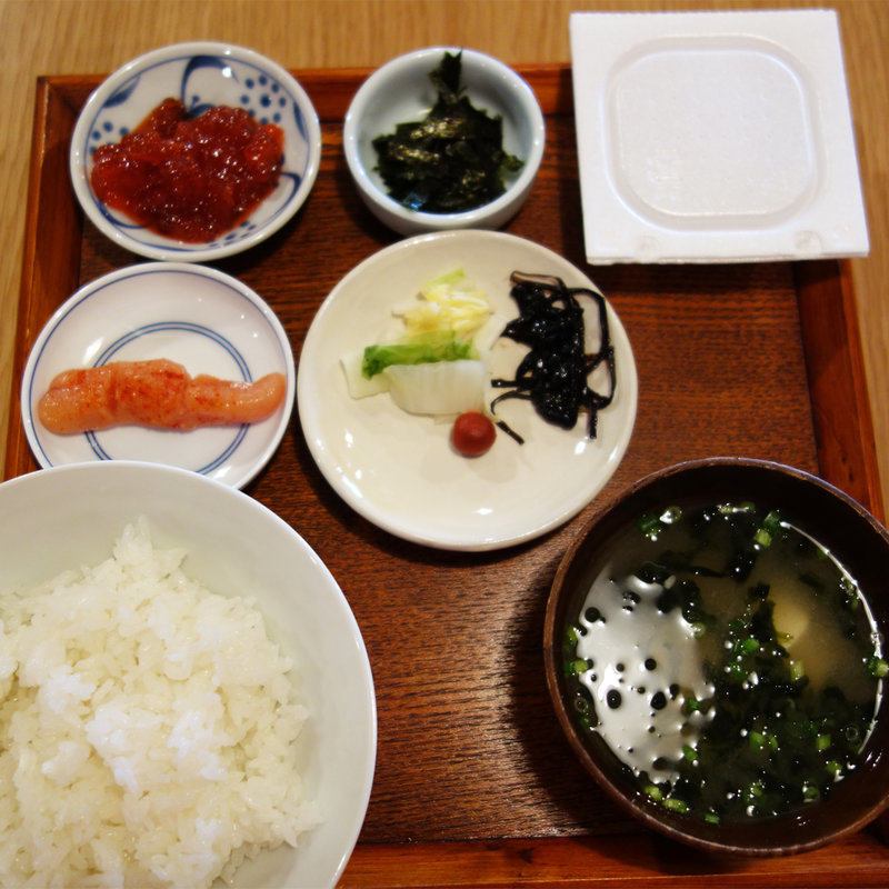 すじこ明太子納豆定食(しゃけ小島)