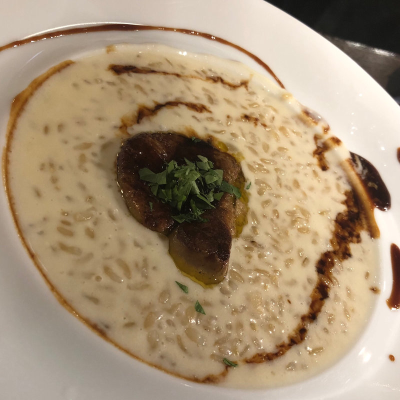フォアグラのリゾット(俺のフレンチ・イタリアン AKASAKA)