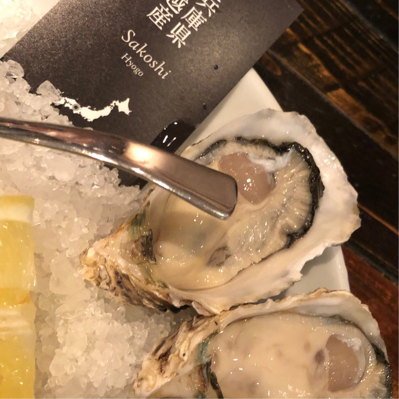 真牡蠣(兵庫県坂越産)(【閉店】ガンボ＆オイスターバー 池袋東口店)