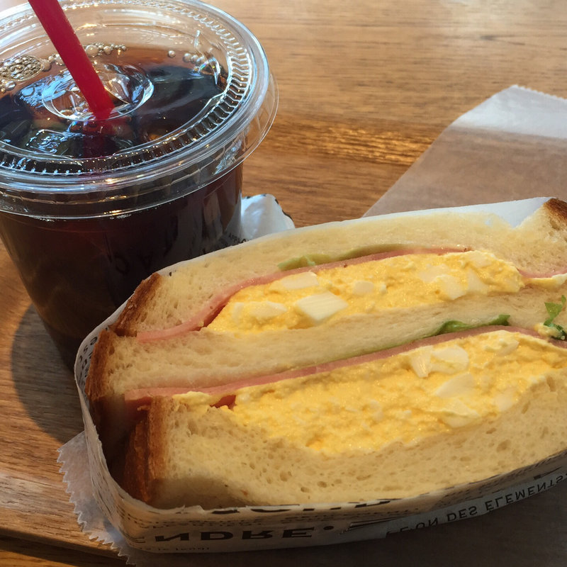 たまごサンド(ペンギンベーカリー恵庭店)