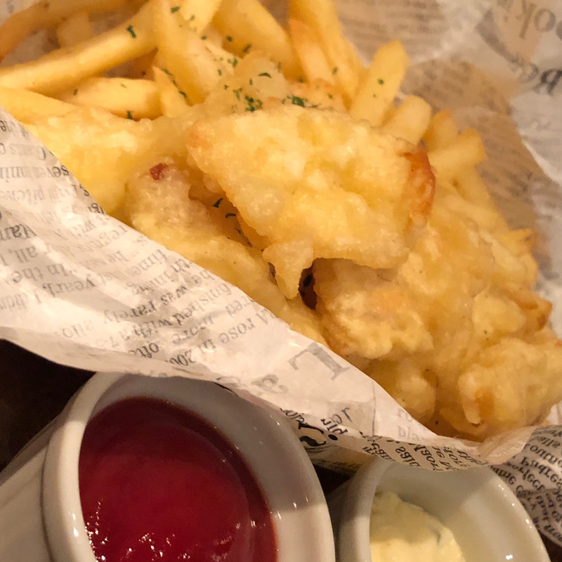 真鯛のフィッシュ&チップス(【閉店】ガンボ＆オイスターバー 池袋東口店)