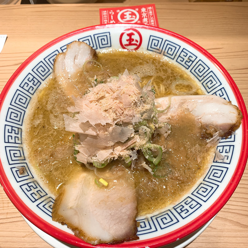 味玉とろりそば(東京煮干し らーめん 玉 東京駅店)