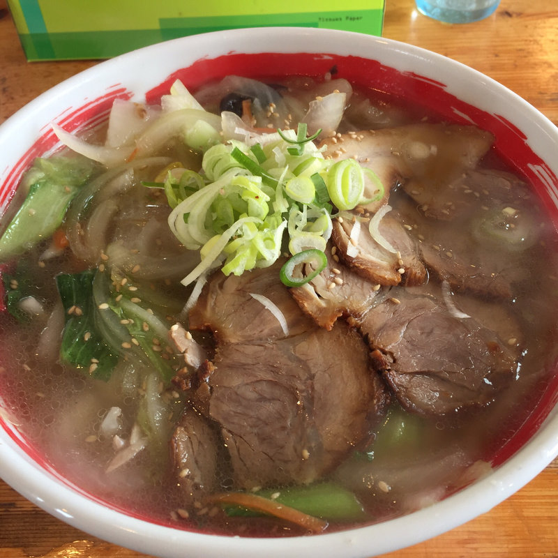チャーシューメン 塩(ラーメンさんぱち 恵庭店 )