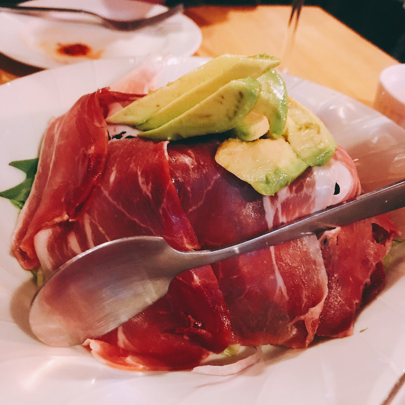 生ハムサラダ(UMIバル 新宿店)