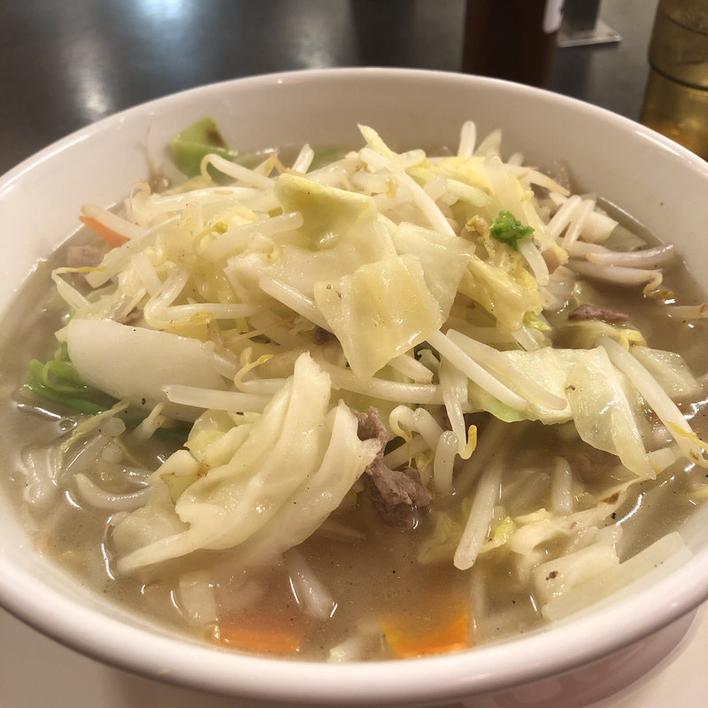 野菜たっぷりタンメン(日高屋 新八柱店)