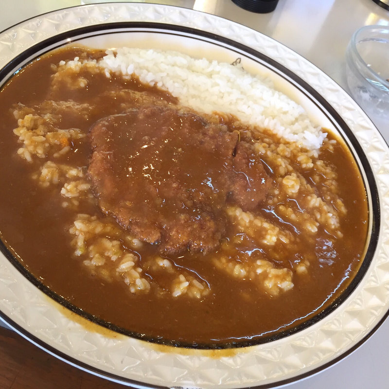 カツカレー大盛り(カレーショップ キング)