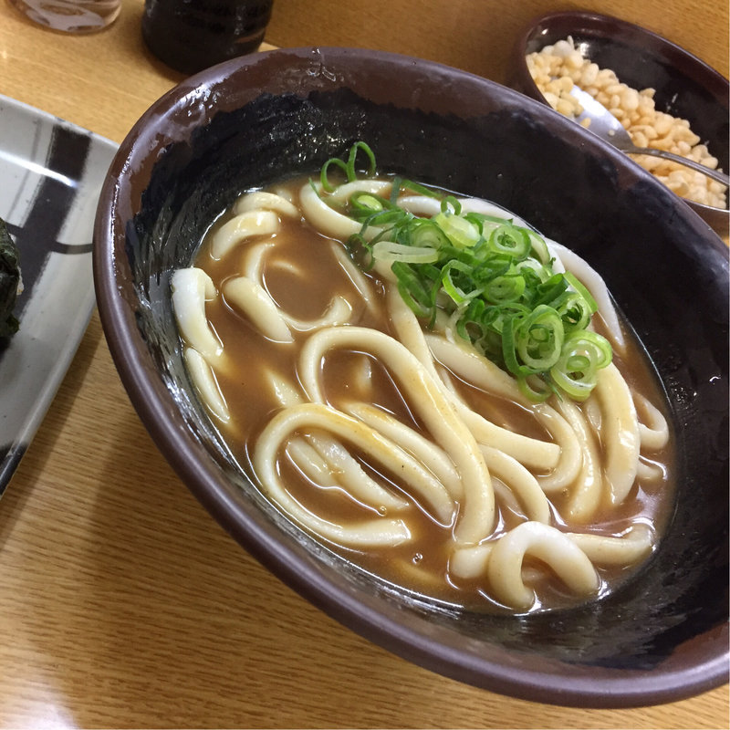 カレーうどん(手打ちそばうどん つるつる庵)