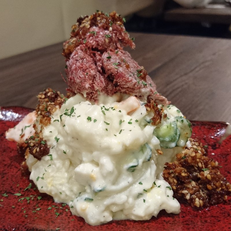 鳥どシ的ポテサラ(鳥どシ　立川店)