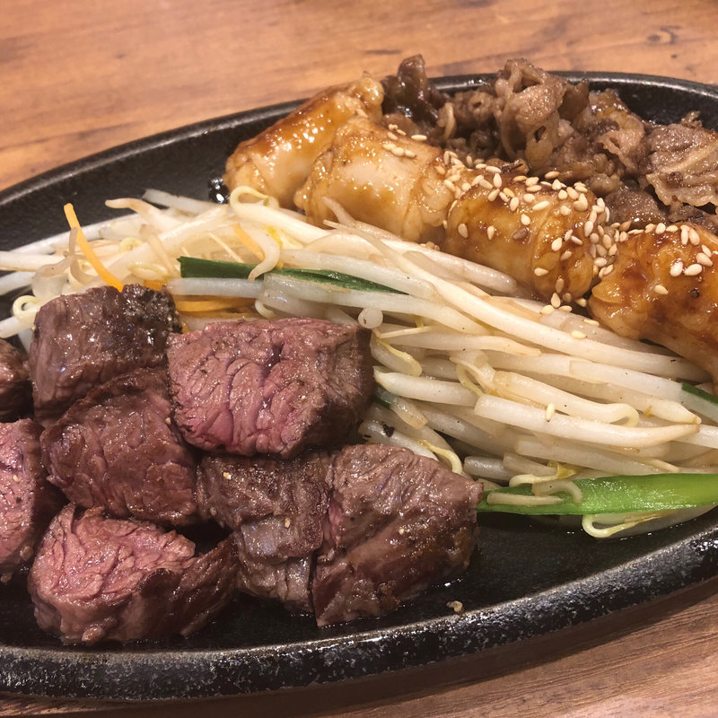天ホルMIXセット(鉄板焼 天神ホルモン イオンモール筑紫野店)