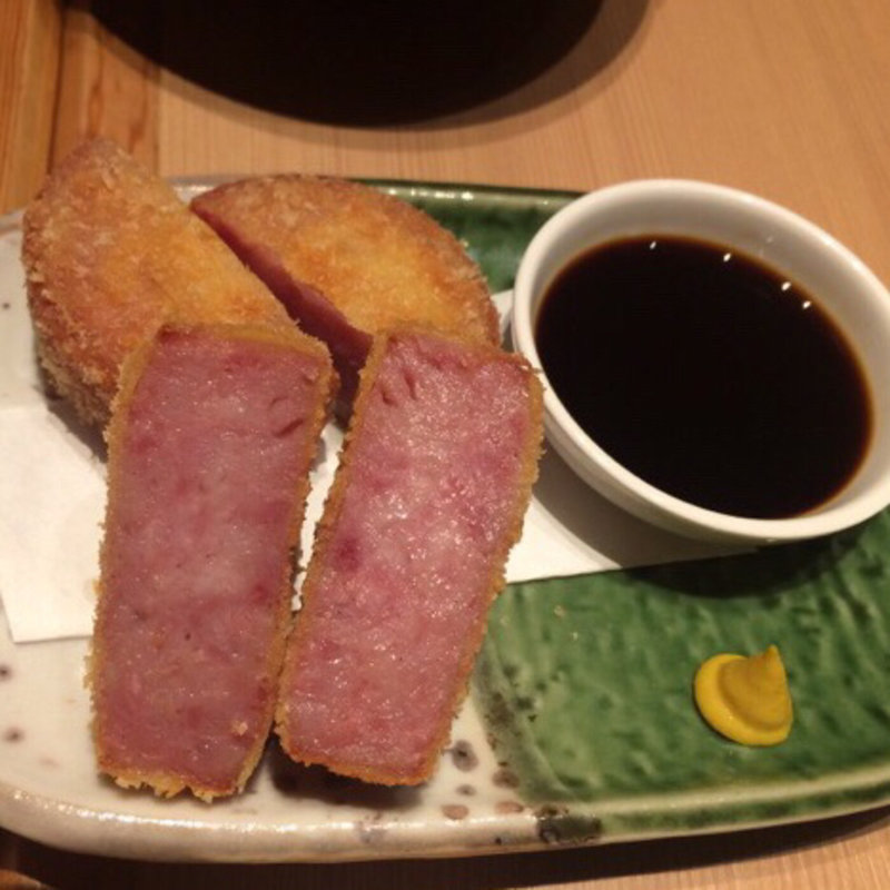 厚切雲仙ハムカツ(博多ちょうすけ 中目黒店)