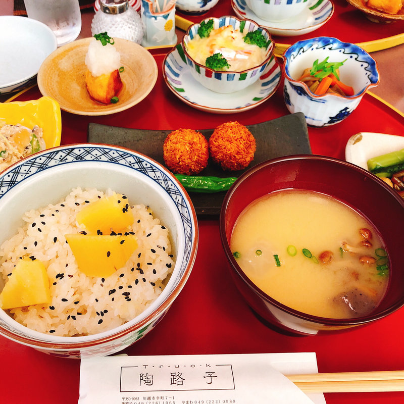 さつまいもミニ懐石(陶路子)