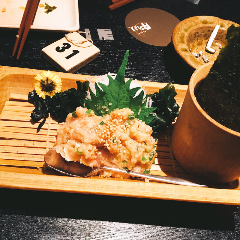 まぐろのなめろう(月あかり 宇都宮東口店 )