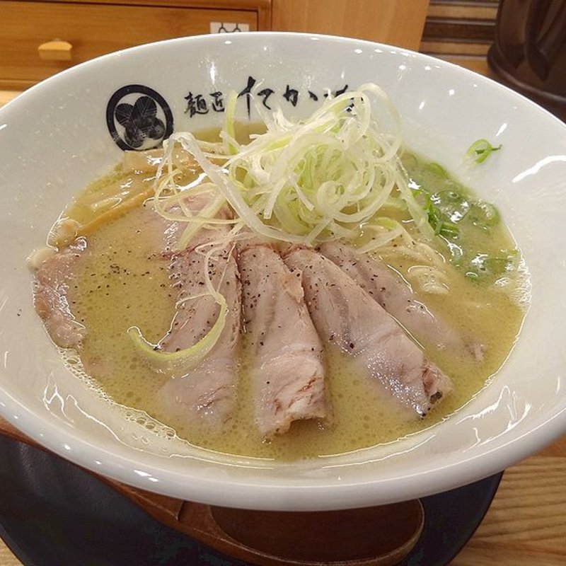 濃厚 塩そば(麺匠 たか松 心斎橋店)