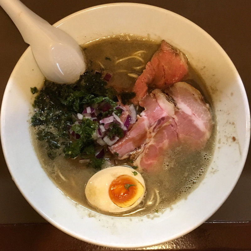 中濃煮干しソバ(鶏こく中華 すず喜)