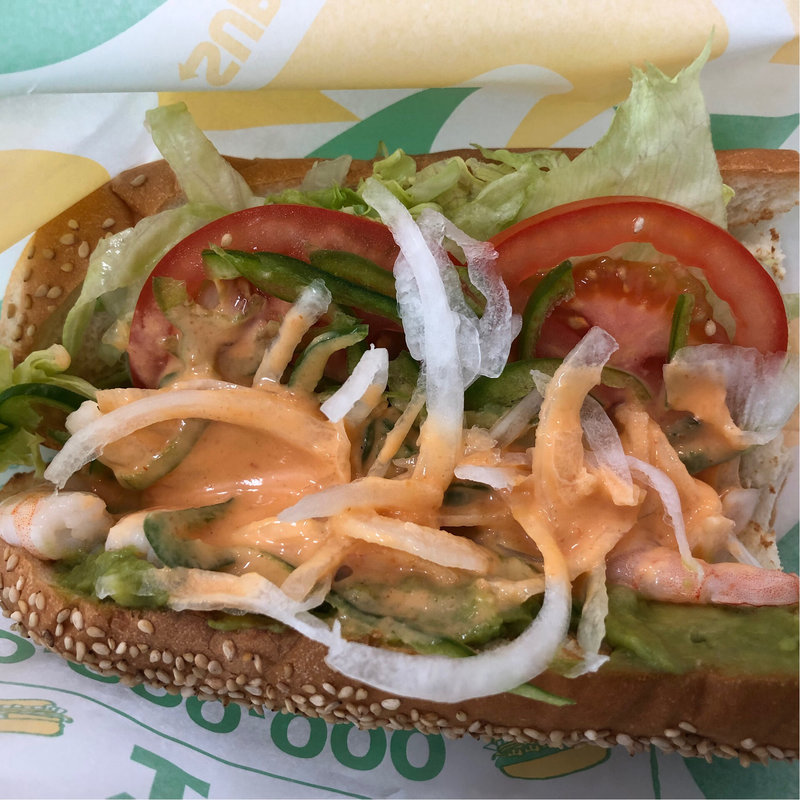 海老アボカド(サブウェイ ビバモール寝屋川店 )