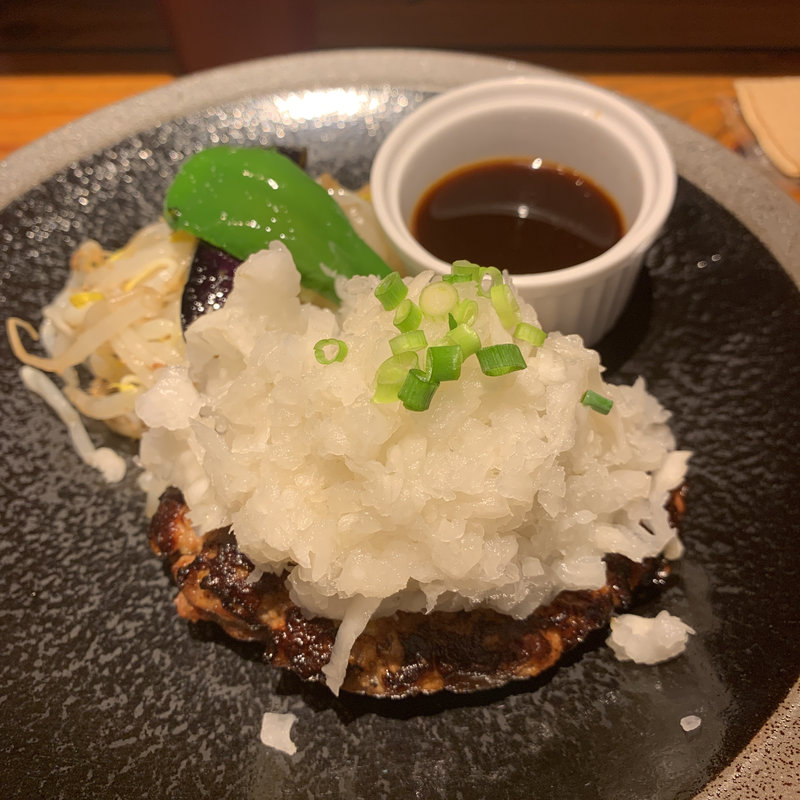 鬼おろしハンバーグ(山本のハンバーグ 自由が丘店)