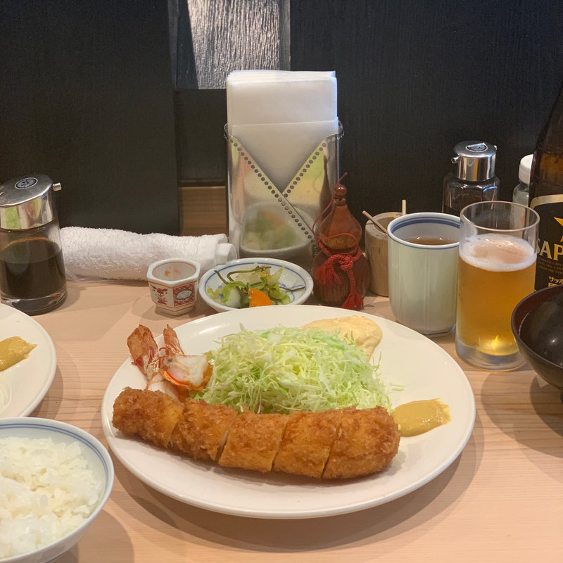 エビフライ（時価）(とんかつ すぎ田)