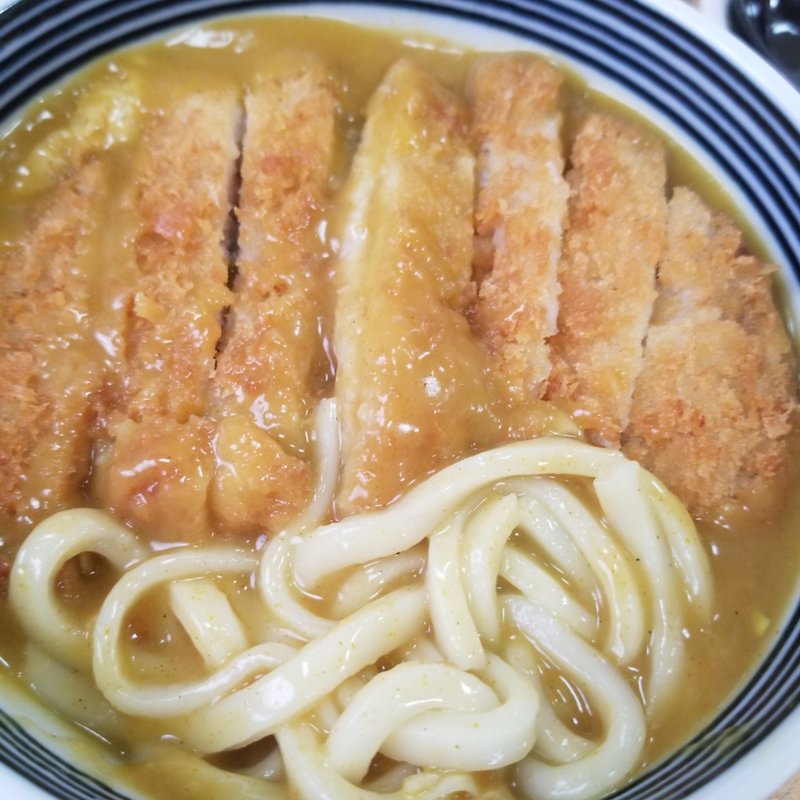 カツカレーうどん720(だるまや)