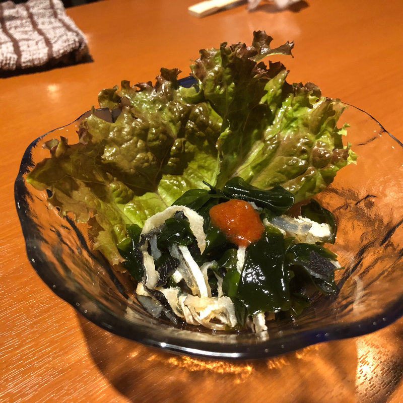 ふぐ皮(鉄板居食屋 進)