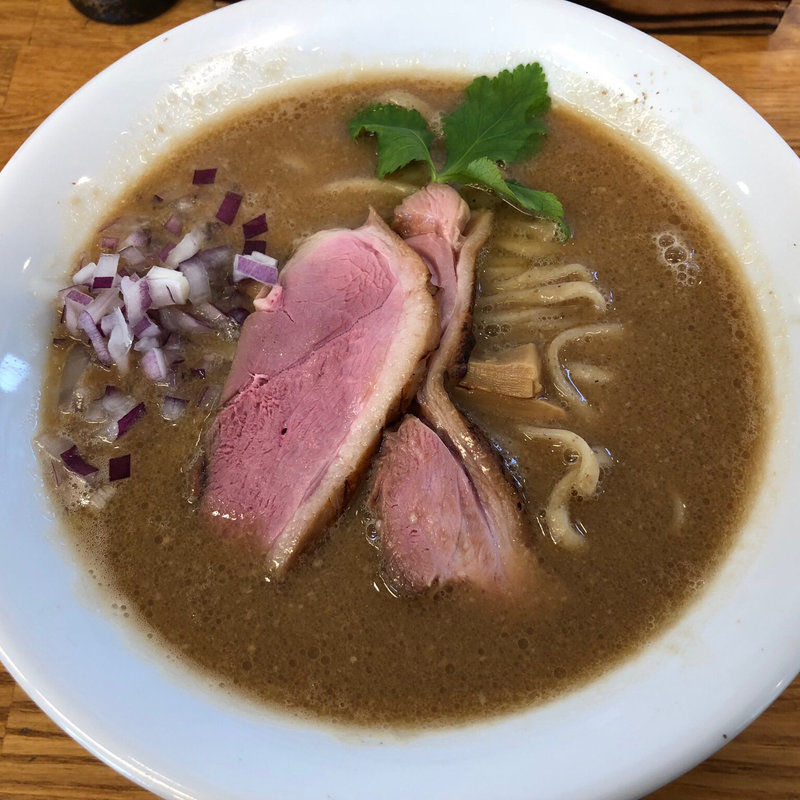 鴨白湯そば(麺麓menroku)