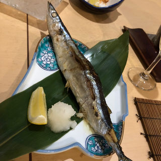 秋刀魚の塩焼き(寿司 こまさ )