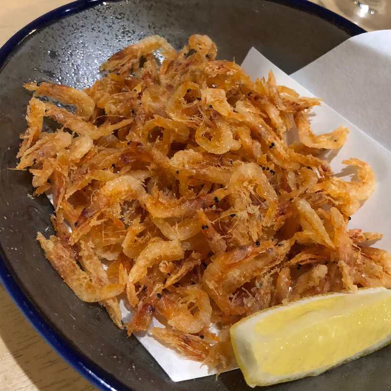 小海老の唐揚げ(寿司 こまさ )