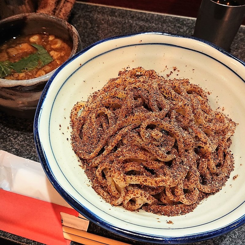 つけ麺全粒粉(烈志笑魚油 麺香房 三く)