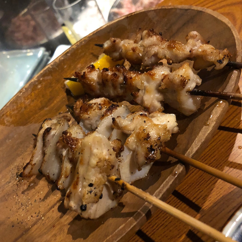 串焼き ヤゲン&膝軟骨(佐藤商店 )