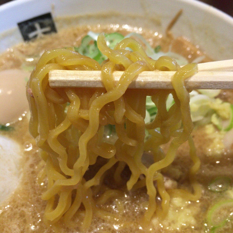 味噌+煮卵(大島)