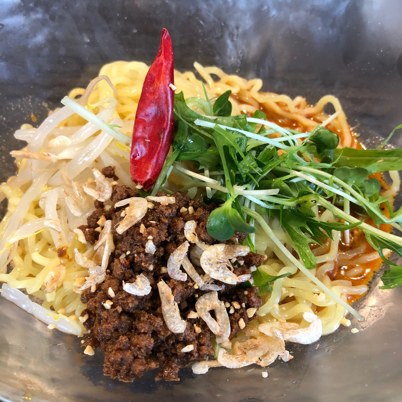 紅冷やし坦々麺(香氣 四川麺条(コウキシセンメンジョウ) 学芸大学店)