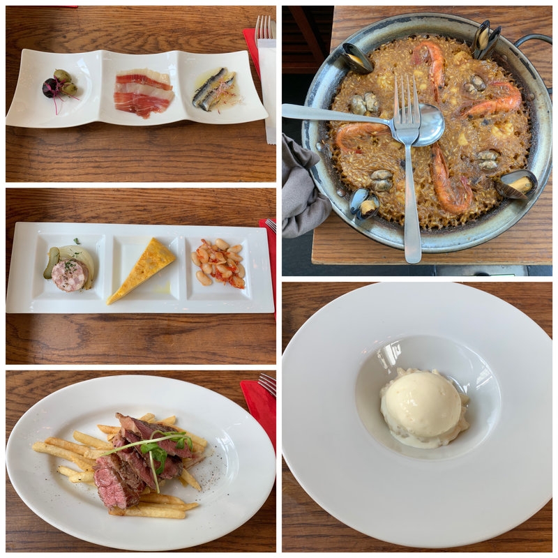 季節の食材でスペイン各地をめぐるランチコース(BAR de ESPANA Muy 丸の内店)