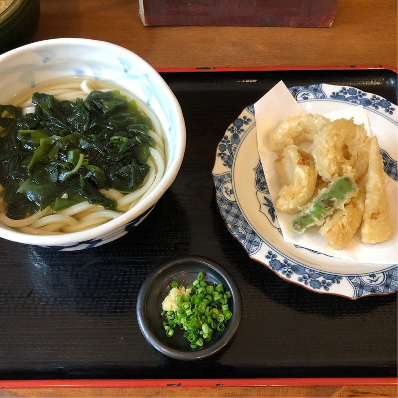 若竹天うどん(しんぺいうどん )