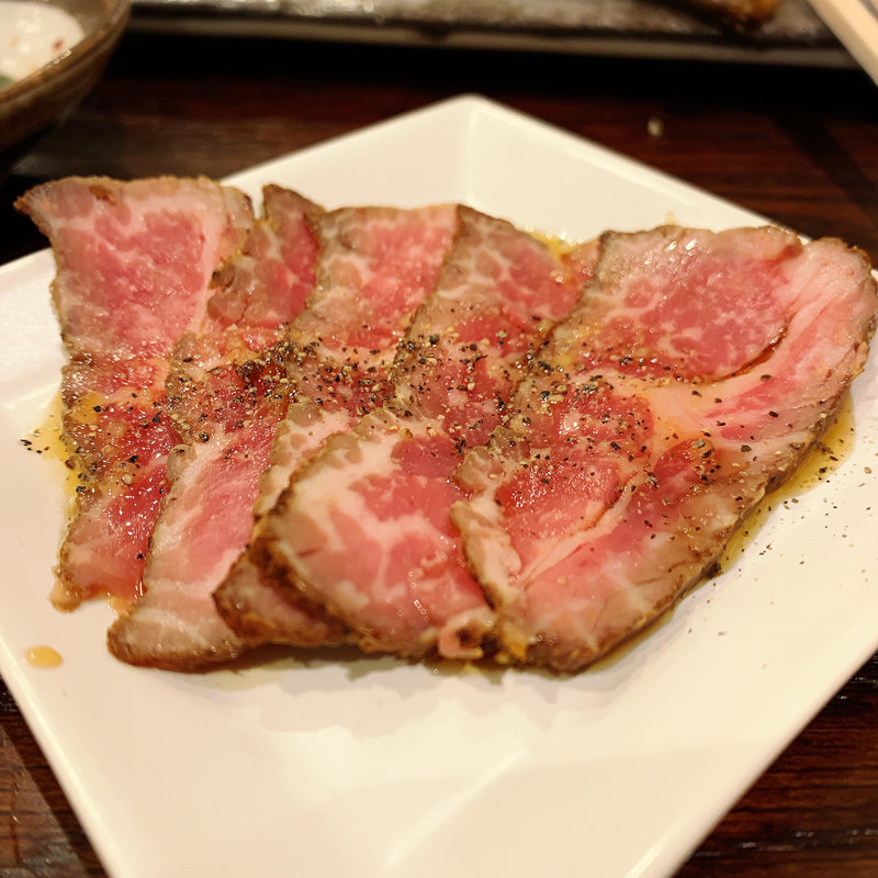 ローストビーフ( 灼味噌らーめん 八堂八（やどや）)