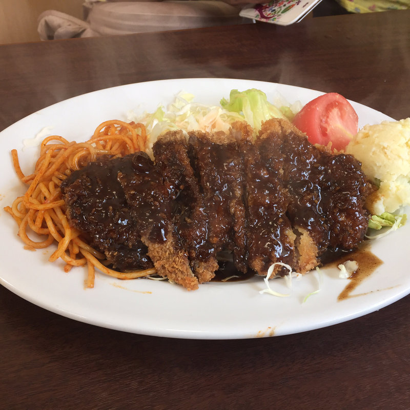 Wビフカツ(マルヤ食堂 浜中店)