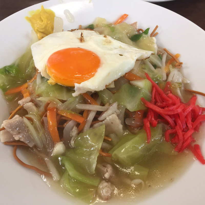 あんかけ焼きそば(マルヤ食堂 浜中店)