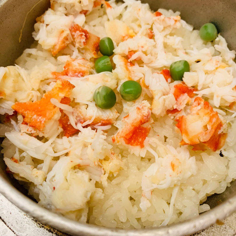 かに釜めし(鳥ぎん 銀座本店)