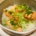 たらこ釜めし(鳥ぎん 銀座本店)