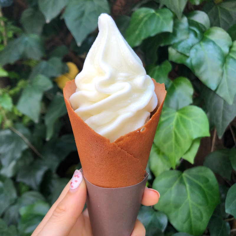 無添加ソフトクリーム(ラ・テール 洋菓子店)