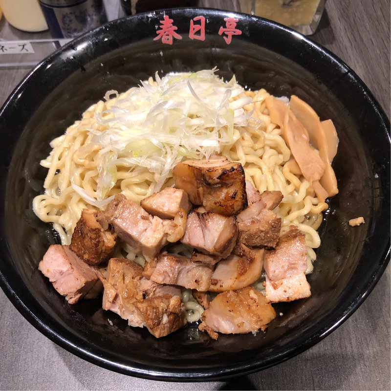 角切肉油そば 特盛(春日亭 神保町店)