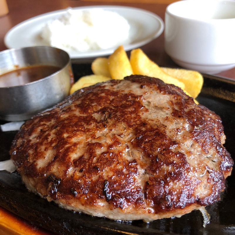手ごねハンバーグ ランチセット(ビッグボーイ 泉南店)