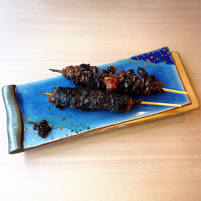 肝串とひれ串(うなぎ川誠)