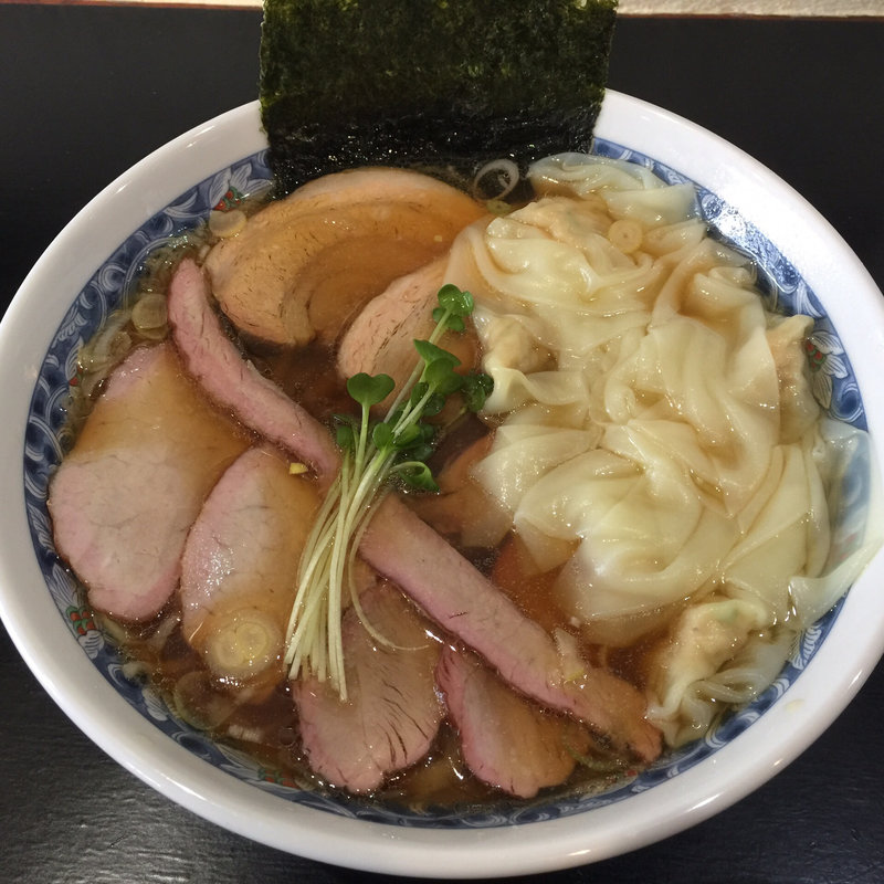 焼豚ワンタン麺(中華そば いがらし)