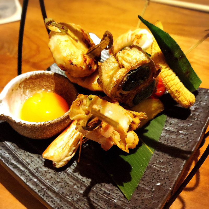 姫串 盛り合わせ(かこいや 銀座七丁目店)