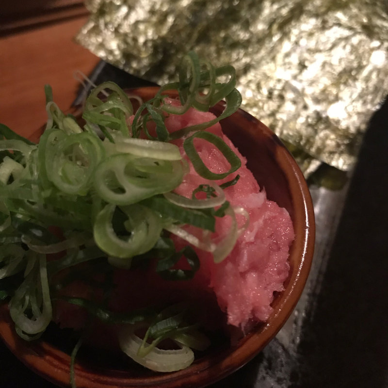 ネギトロあて(丑寅 （ウシトラ）)