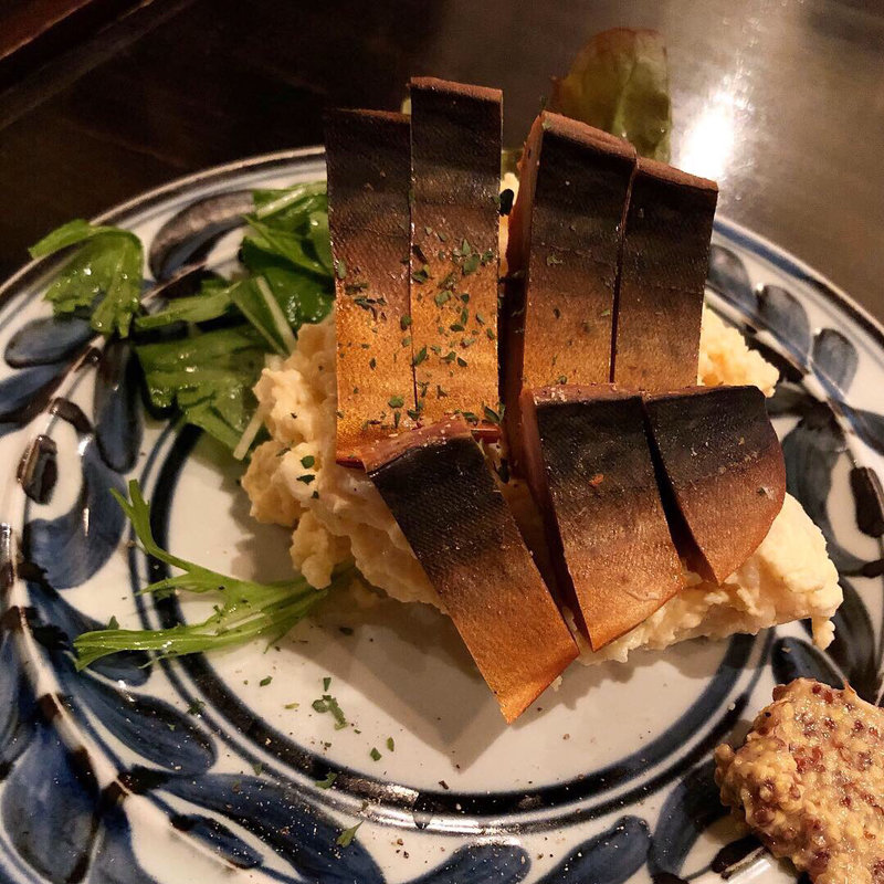 鯖燻製ポテトサラダ(やまに商店)