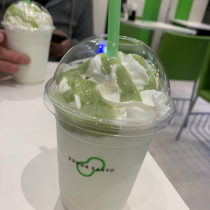 ずんだシェイクエクセラ(ずんだ茶寮 仙台駅西口店)