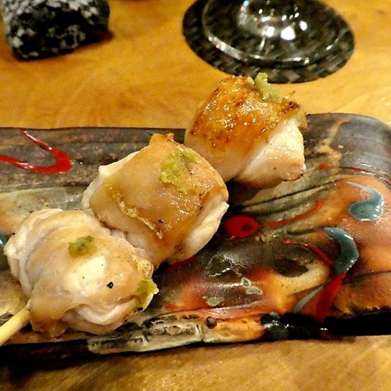 皮付きむね肉(炭焼笑店 陽 天満店)